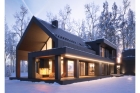 Проект скандинавского дома с террасой